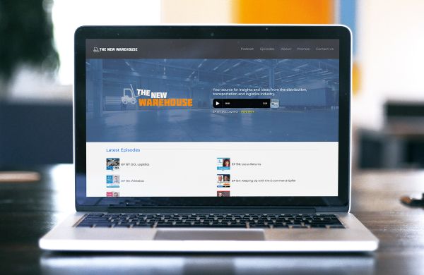 The New Warehouse Podcast - Logo & Website Design
